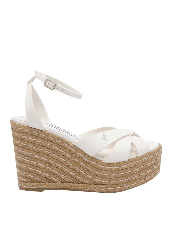 JIMMY CHOO: サンダル - サンダル - 白
