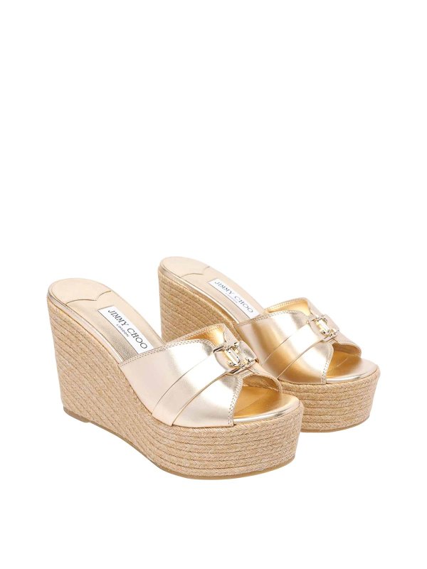 JIMMY CHOO: サンダル online - サンダル - 金