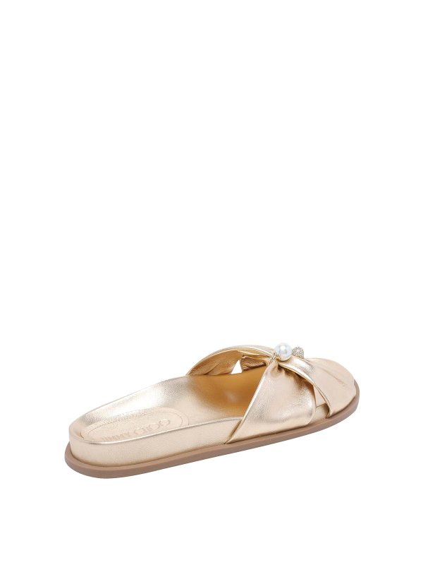 The Best Shops JIMMY CHOO: サンダル - サンダル - 金