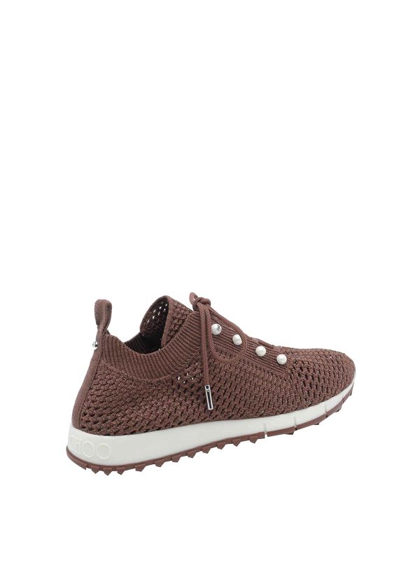 The Best Shops JIMMY CHOO: Chaussures de sport - Baskets - Marron