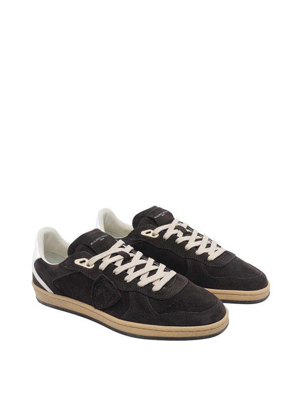 PHILIPPE MODEL: trainers online - brown pgal sneakers