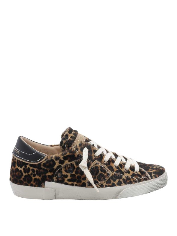 PHILIPPE MODEL: trainers - brown prsx sneakers