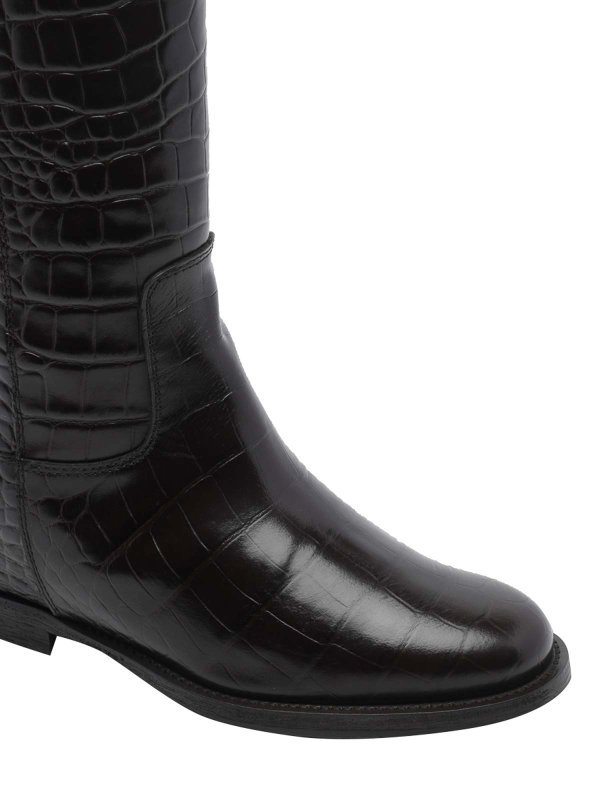 ブーツ - ブラウン shop online: VIA ROMA 15