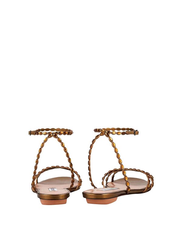 The Best Shops Aquazzura: サンダル - サンダル - 金