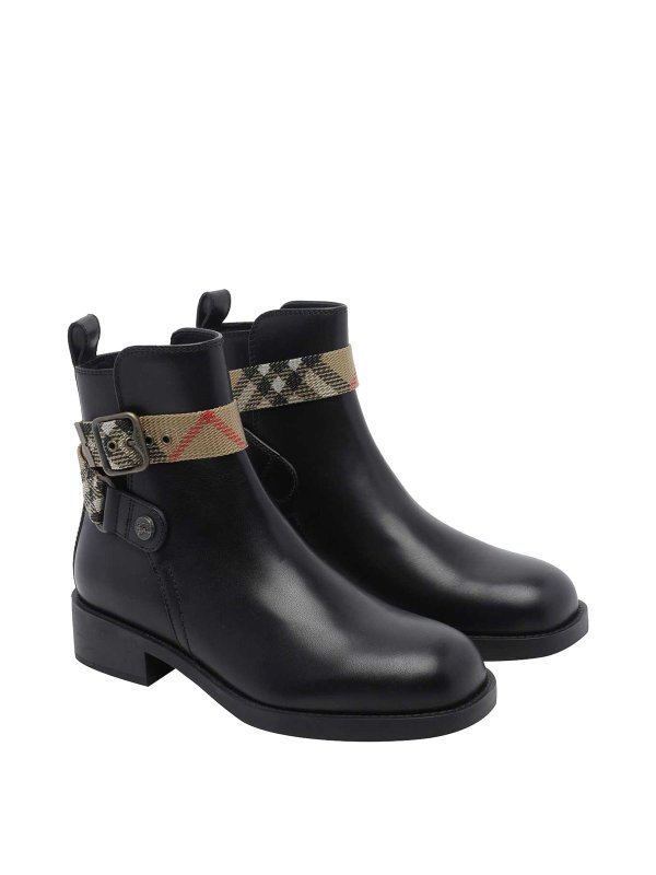 BURBERRY: Botines online - Botines - Negro