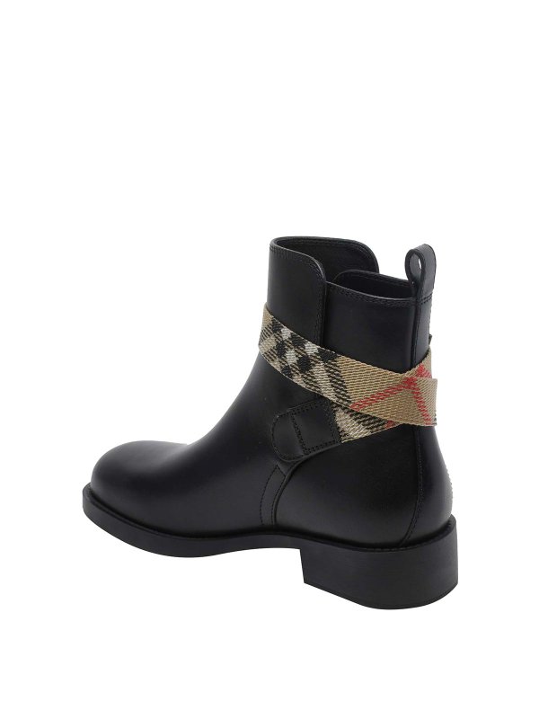 Botines - Negro shop online: BURBERRY