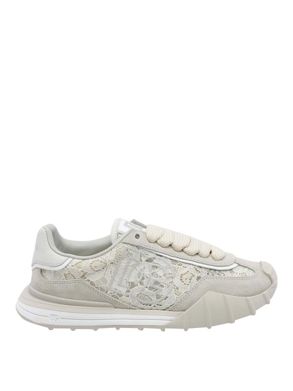 DOLCE & GABBANA: スニーカー - スニーカー - ベージュ