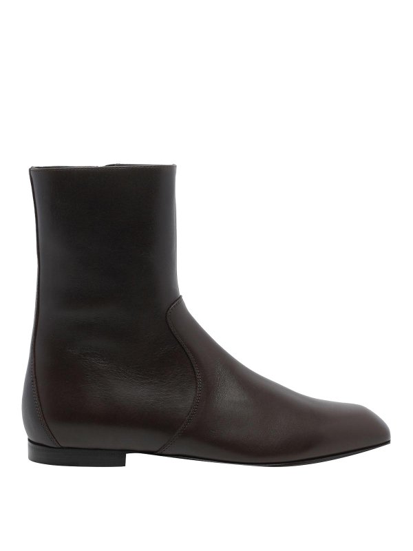 KHAITE: Bottines - Bottines - Marron