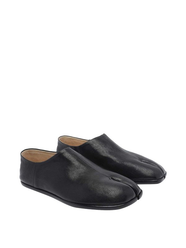 Maison Margiela: ロファー＆スリッパ - ローファー - 黒