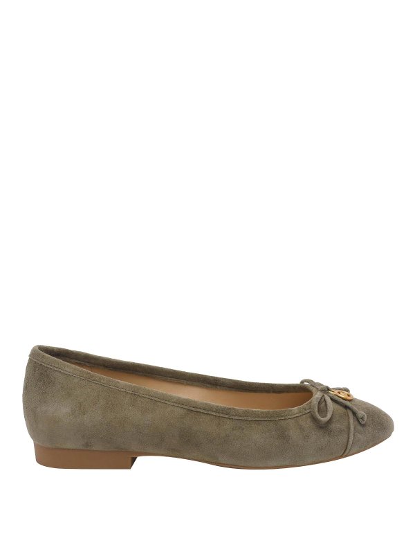 Michael Michael Kors: Ballerines - Ballerines - Vert
