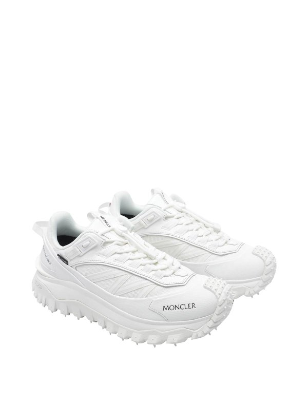 MONCLER: Chaussures de sport online - Baskets - Blanc