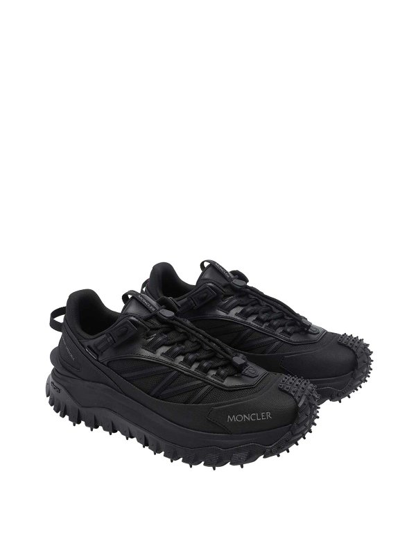 MONCLER: Chaussures de sport online - Baskets - Noir