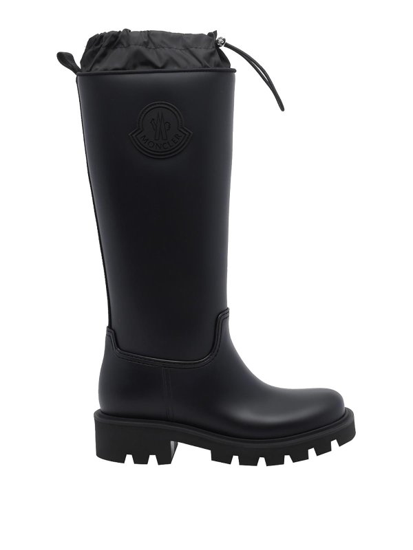 MONCLER: Stiefel - Stiefel - Schwarz