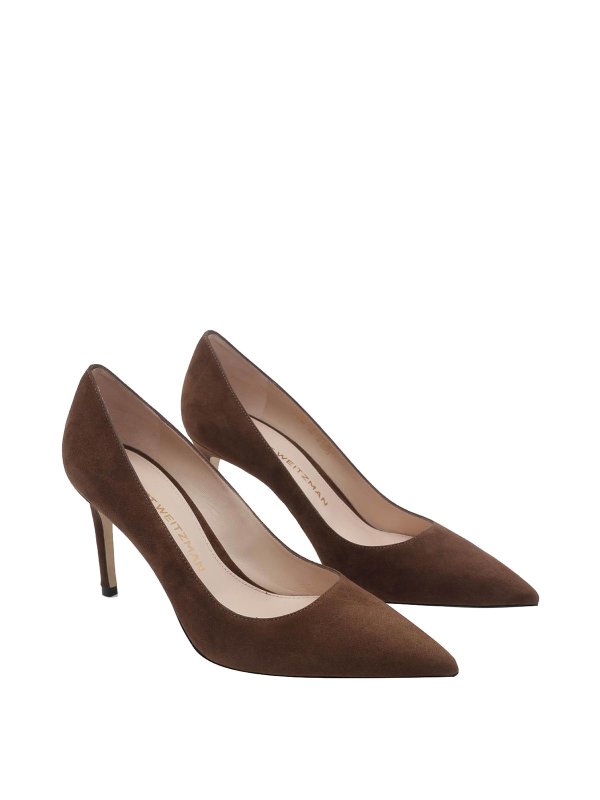 Stuart Weitzman: court shoes online - Stuart weitzman brown stuart power decollete