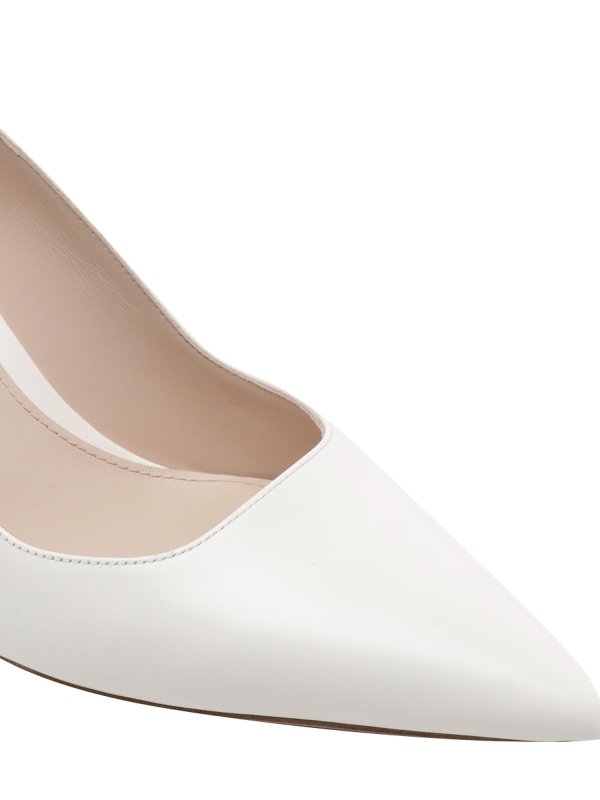 Stuart weitzman white stuart power pumps shop online: Stuart Weitzman