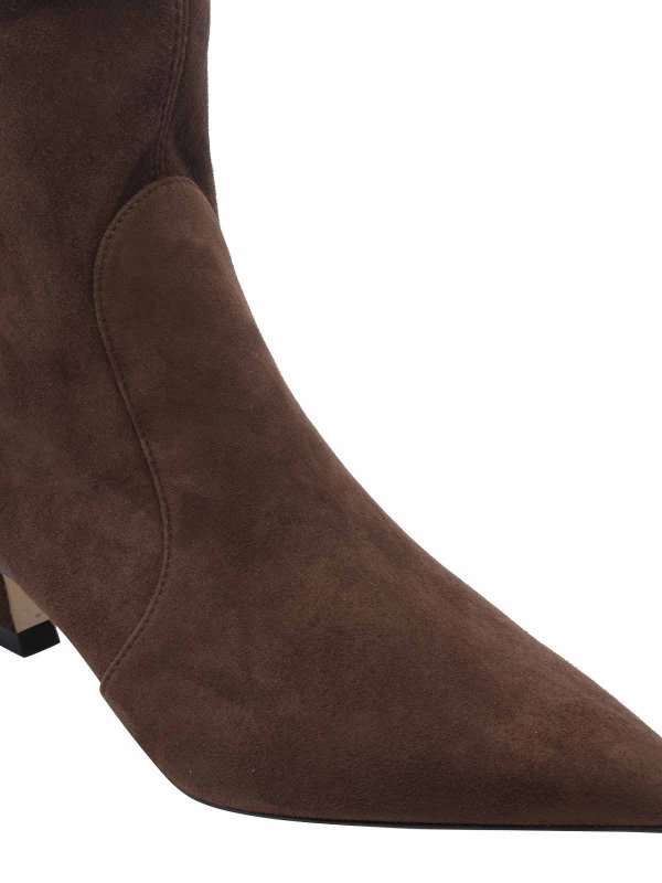 Stuart weitzman brown vinnie pump booties shop online: Stuart Weitzman