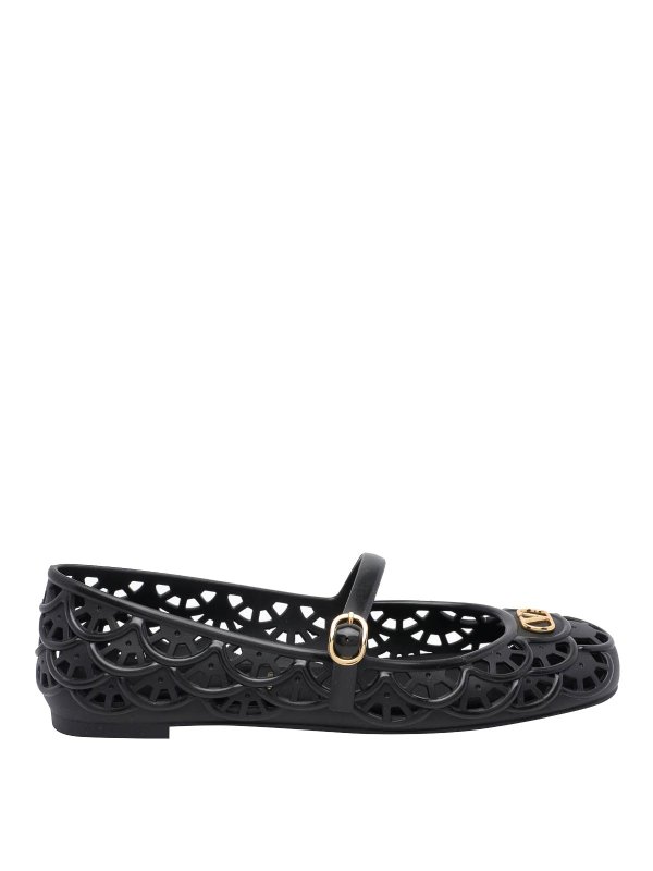 VALENTINO GARAVANI: Ballerinas - Ballerinas - Schwarz