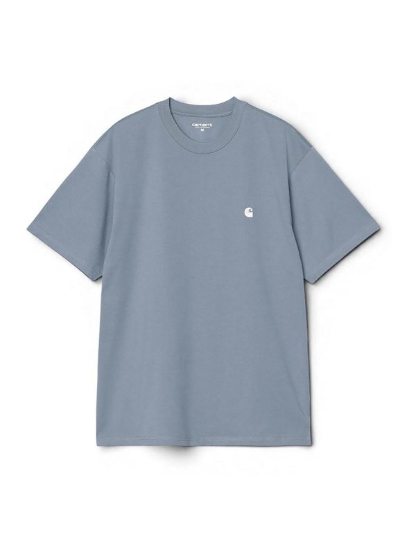 CARHARTT: ポロシャツ - ポロシャツ - ブルー