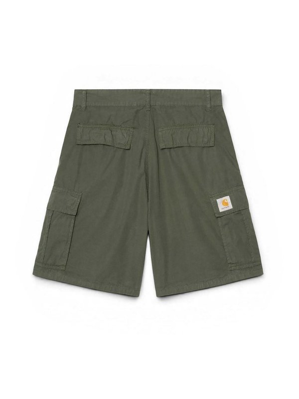CARHARTT: トラウザーショーツ - ショートパンツ - 緑