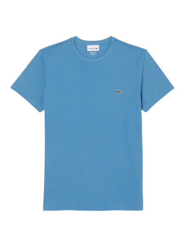 LACOSTE: Polos  - Polo - Bleu Clair
