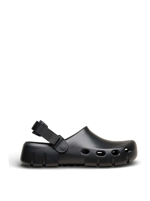 BIRKENSTOCK: サンダル - サンダル - 黒