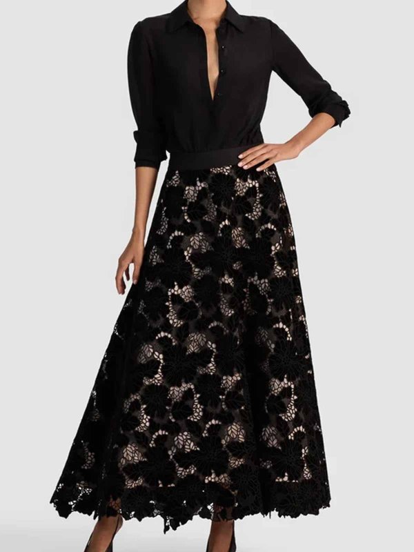 ALICE+OLIVIA: ロングシャツ online - ロングスカート - イエロー