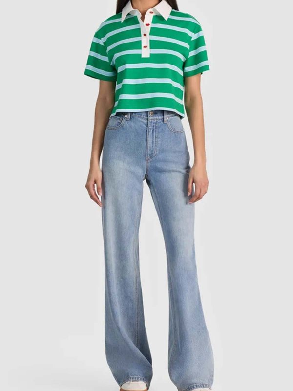 ALICE+OLIVIA: ポロシャツ online - ポロシャツ - ダークグリーン