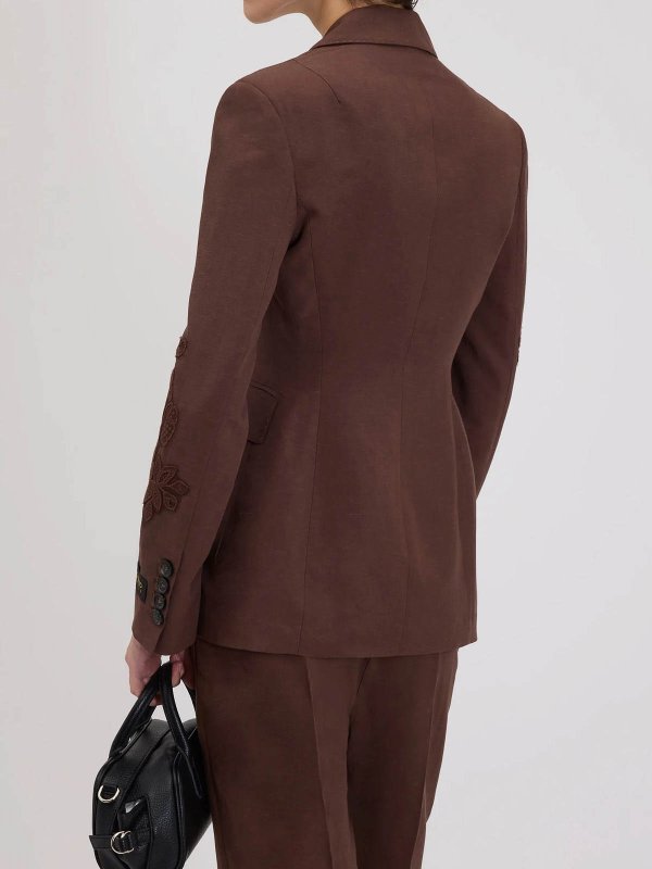 ERMANNO FIRENZE buy online ブレザー - ダークブラウン