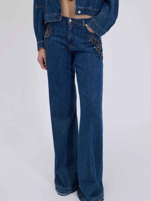 フレアジーンズ - デニム shop online: ERMANNO FIRENZE