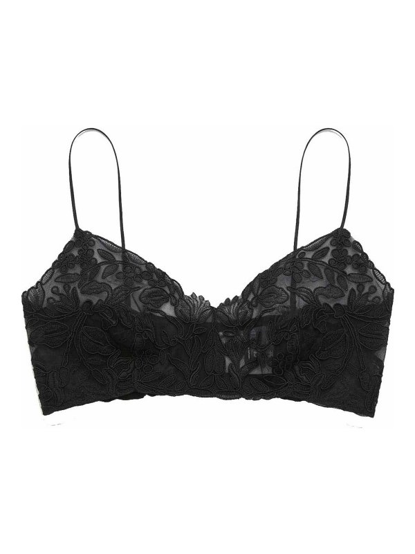 ERMANNO SCERVINO: トップス＆タンクトップ - トップ/タンクトップ - 黒