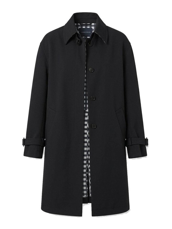 ERMANNO SCERVINO: トレンチコート - トレンチコート - 黒