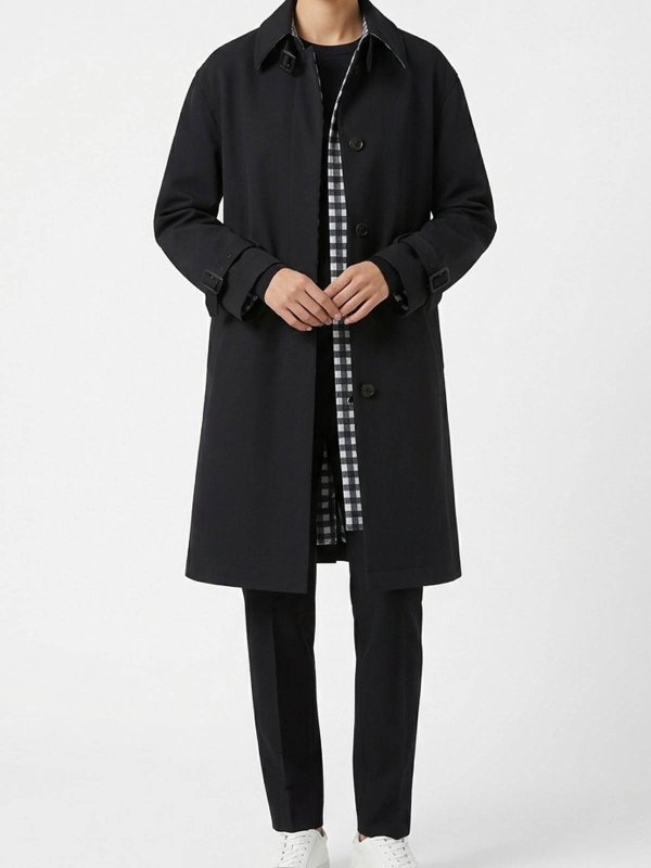 ERMANNO SCERVINO: トレンチコート online - トレンチコート - 黒
