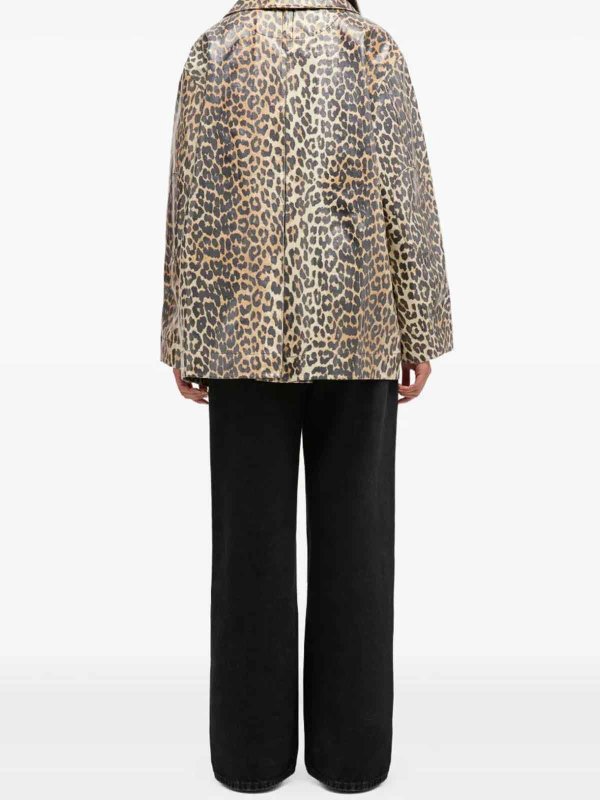 The Best Shops GANNI: giacche casual - Giacca leopardata
