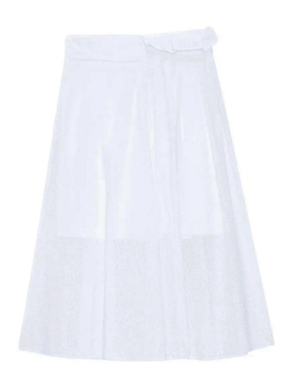 m.s.g.m.: Jupes midi et au genou - Jupe Midi - Beige