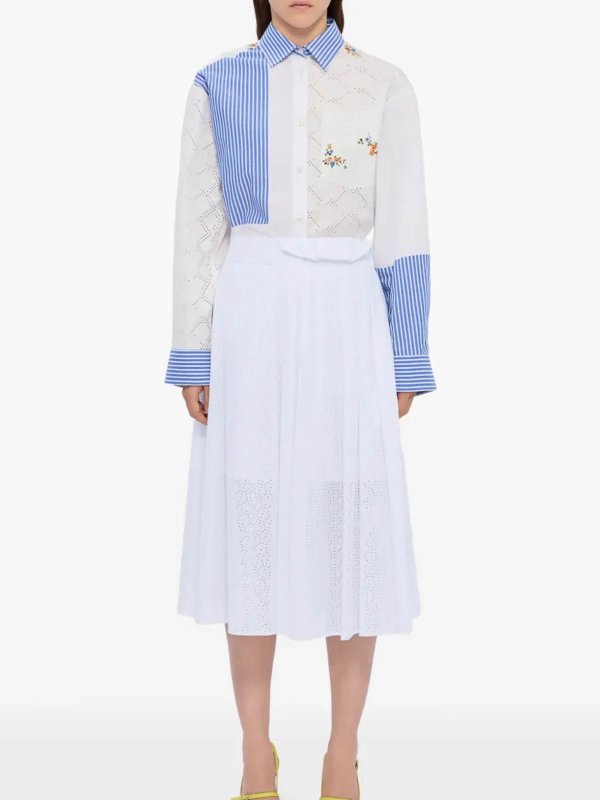m.s.g.m.: Jupes midi et au genou online - Jupe Midi - Beige