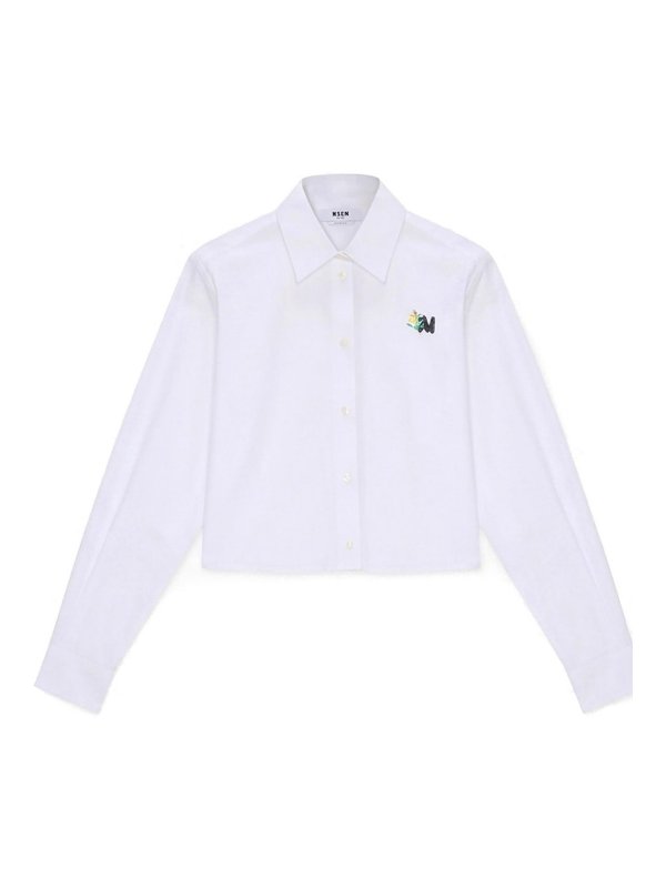 m.s.g.m.: shirts - Logo shirt
