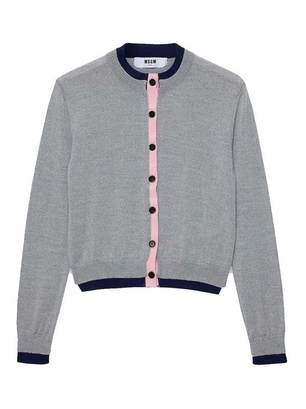 m.s.g.m.: Cardigans - Cardigan - Dunkelrosa