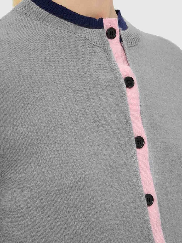m.s.g.m. buy online Cardigan - Dunkelrosa