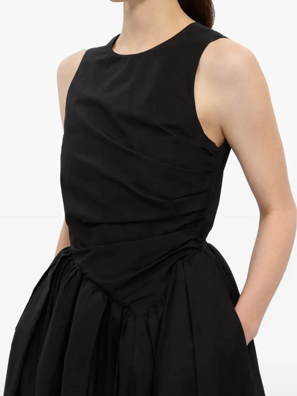 Robe Au Genou - Jaune shop online: m.s.g.m.