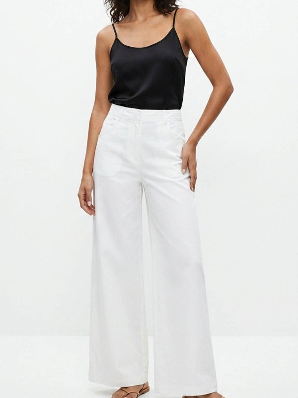 m.s.g.m.: casual trousers online - Poplin trousers