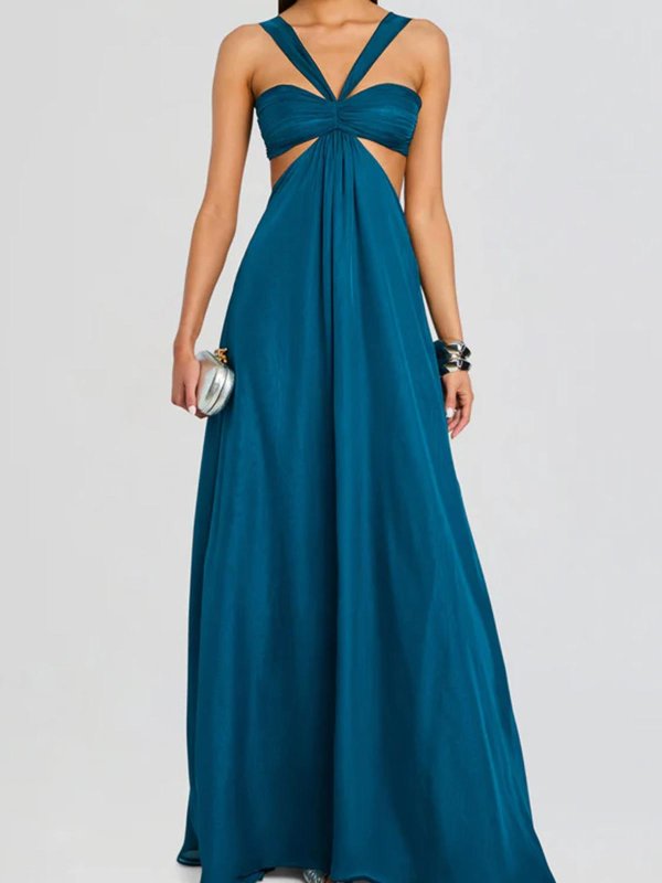 RETROFÊTE: Maxi robe online - Maxi Robe - Bleu Clair