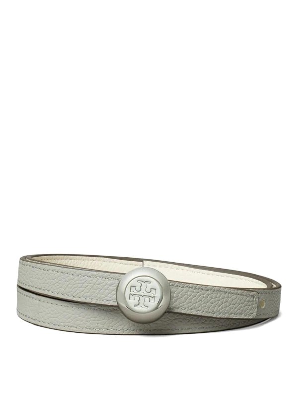 TORY BURCH: Cinturones - Cinturón - Blanco