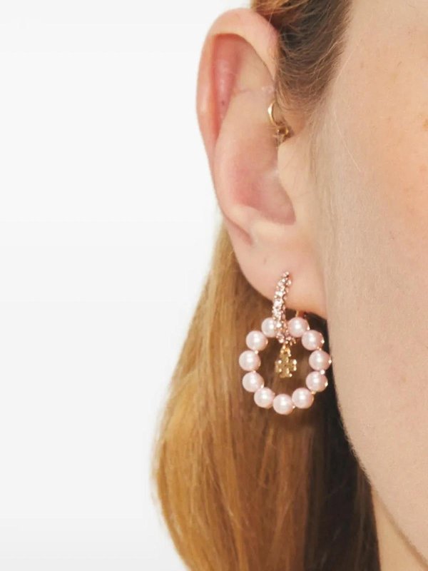 TORY BURCH: イヤリング online - イヤリング - 白