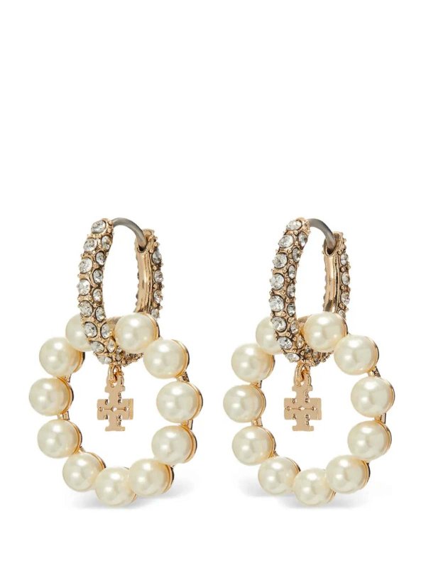 The Best Shops TORY BURCH: イヤリング - イヤリング - 白