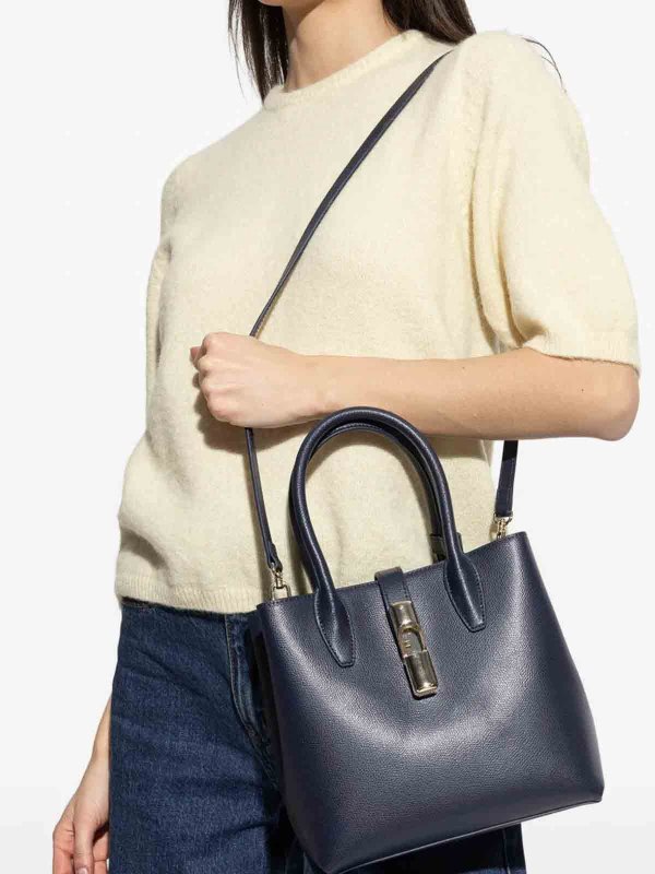 FURLA: Handtaschen online - Shopper - Blau