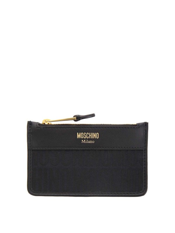 MOSCHINO: wallets & purses - Mini Wallet logo