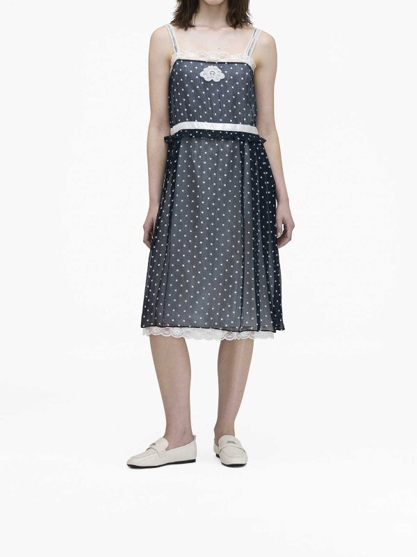 The Best Shops MARC JACOBS: ニーレングスドレス - 膝丈ドレス - ブルー