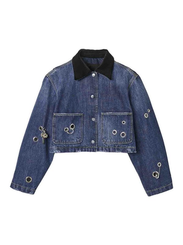 MARC JACOBS: casual jackets - Grommed Utility Jacket