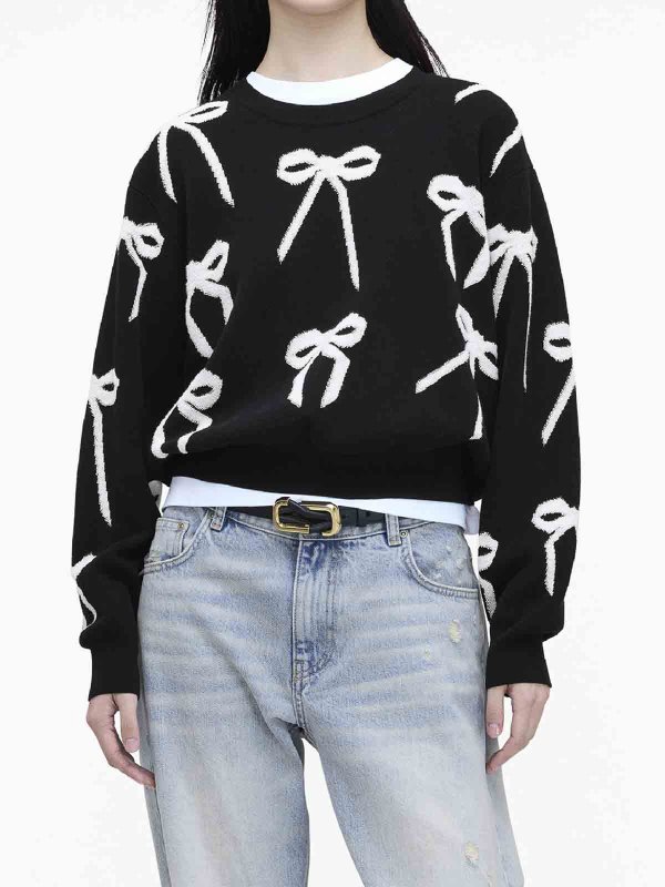 The Best Shops MARC JACOBS: Pull col rond - Pull Col Rond - Noir