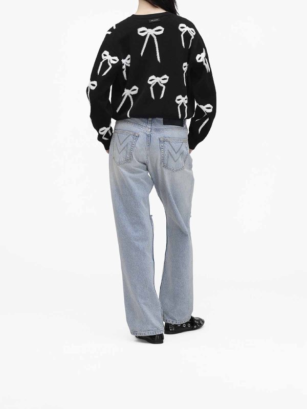 Pull Col Rond - Noir shop online: MARC JACOBS